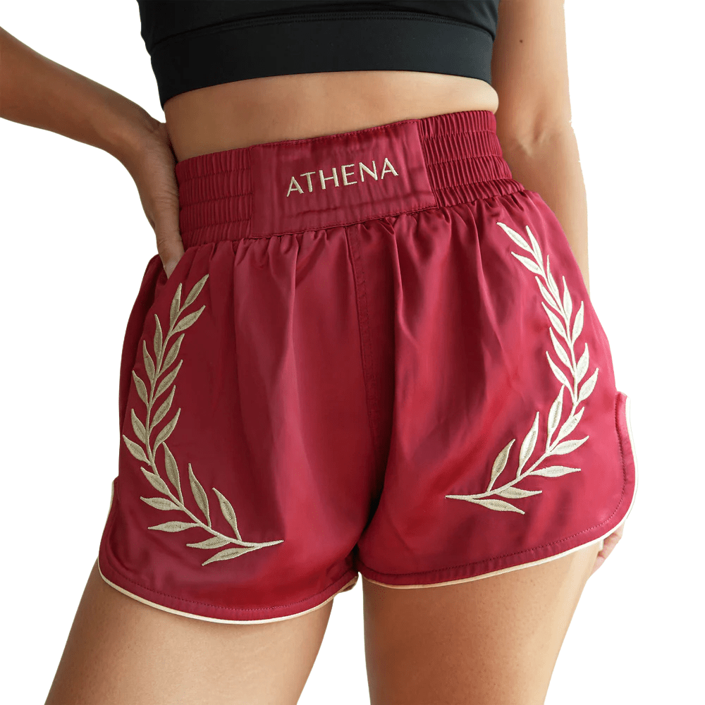 Athena Muay Thai Shorts Muay Thai Shorts Athena Crimson X Small