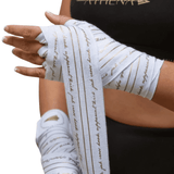 Athena Nerio White/Gold Hand Wraps
