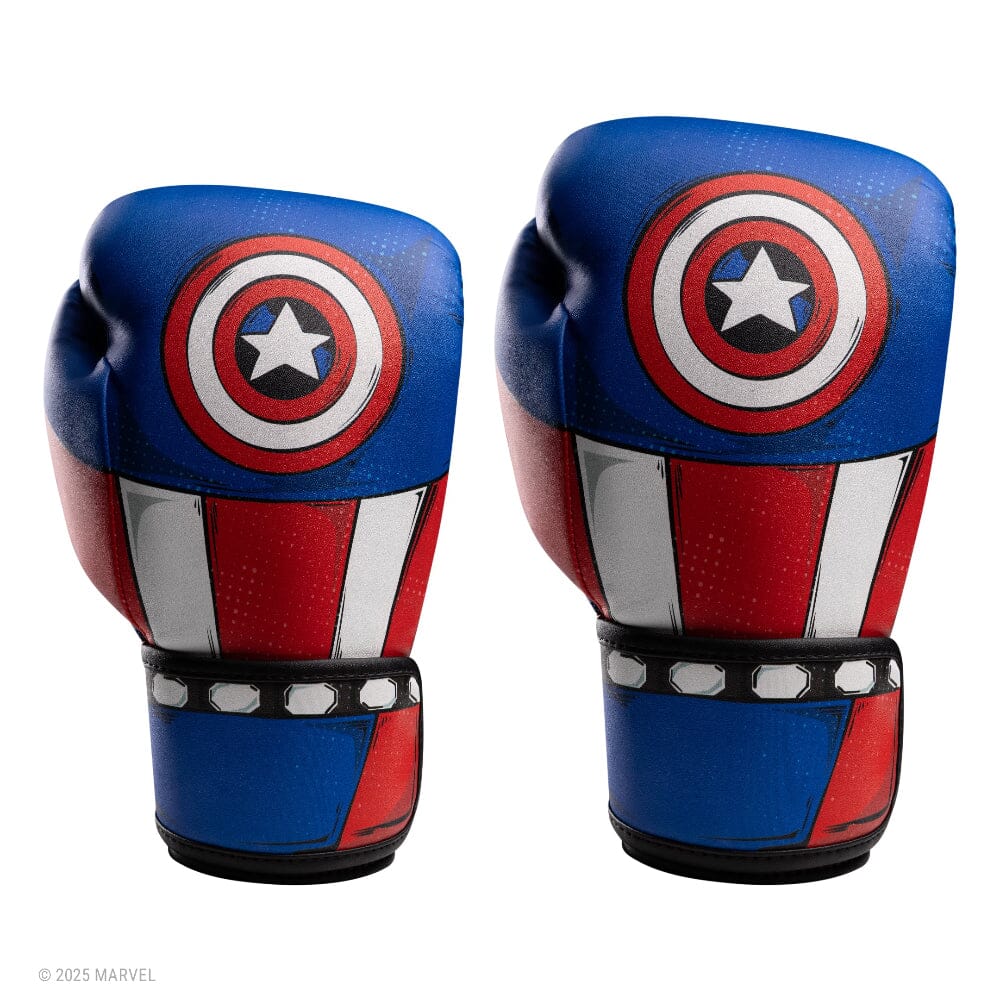 Hayabusa Marvel Classic Captain America Boxing Gloves – MMA Fight