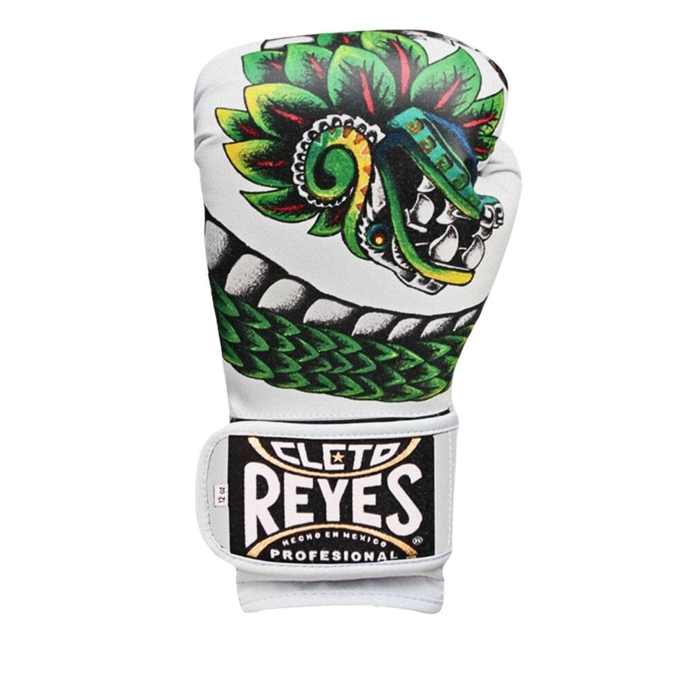 Cleto Reyes Quetzalcoatl Boxing Gloves White/Green – MMA Fight Store