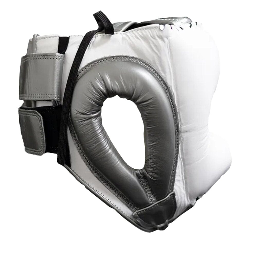 Cleto Reyes Silver Storm Traditional Head Gear White/Silver – MMA