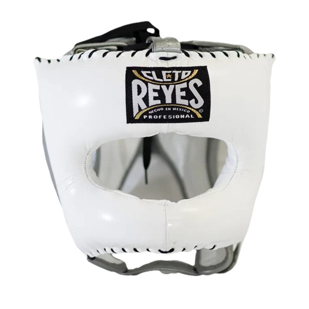 Cleto Reyes Silver Storm Traditional Head Gear White/Silver – MMA