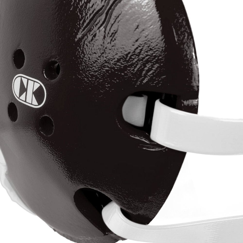 Cliff Keen E58 Signature Ear Guard Black/White Ear Guards Cliff Keen Athletic