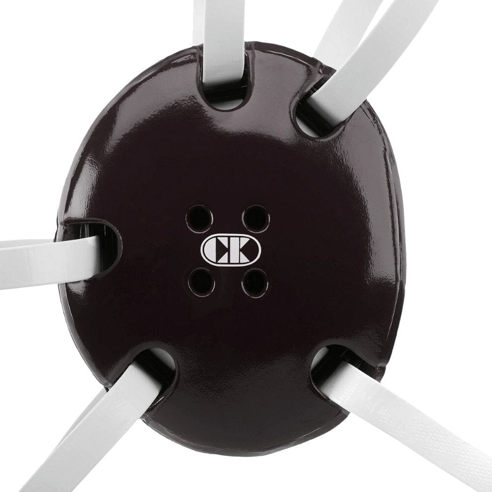 Cliff Keen E58 Signature Ear Guard Black/White Ear Guards Cliff Keen Athletic