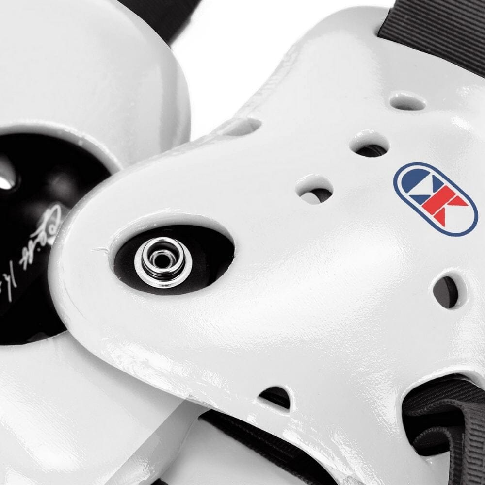 Cliff Keen Fusion Ear Guard White/Black Ear Guards Cliff Keen Athletic