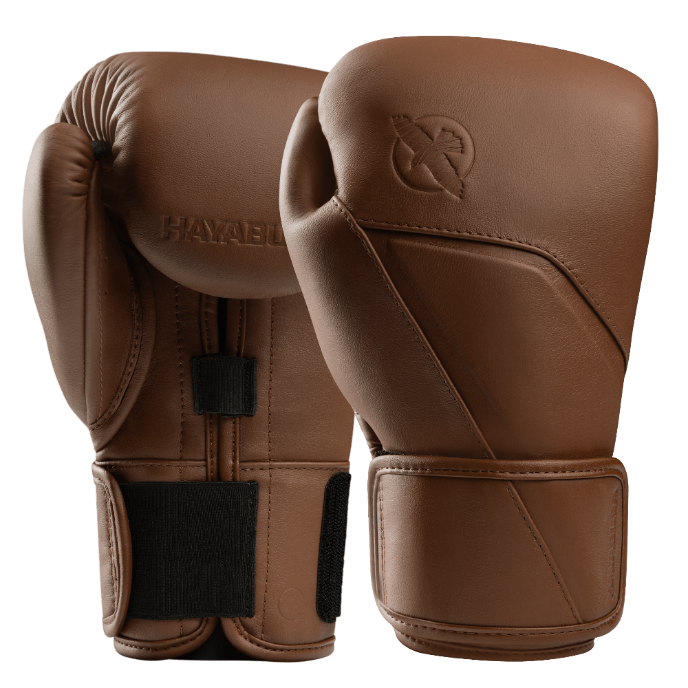 Hayabusa E1 Leather Boxing Gloves Brown – MMA Fight Store
