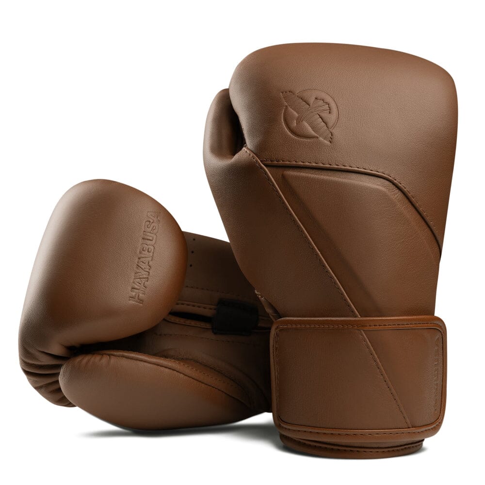 Hayabusa E1 Leather Boxing Gloves Brown – MMA Fight Store