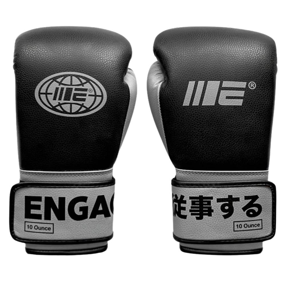 Engage W.I.P Series Hook and Loop Boxing Gloves Oakland Grey – MMA