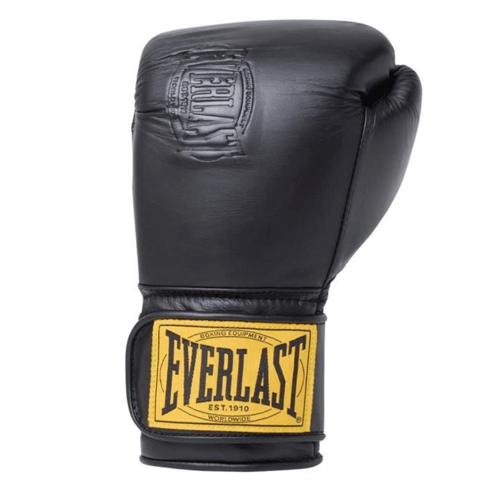 Everlast 1910 Pro Boxing Gloves Black – MMA Fight Store