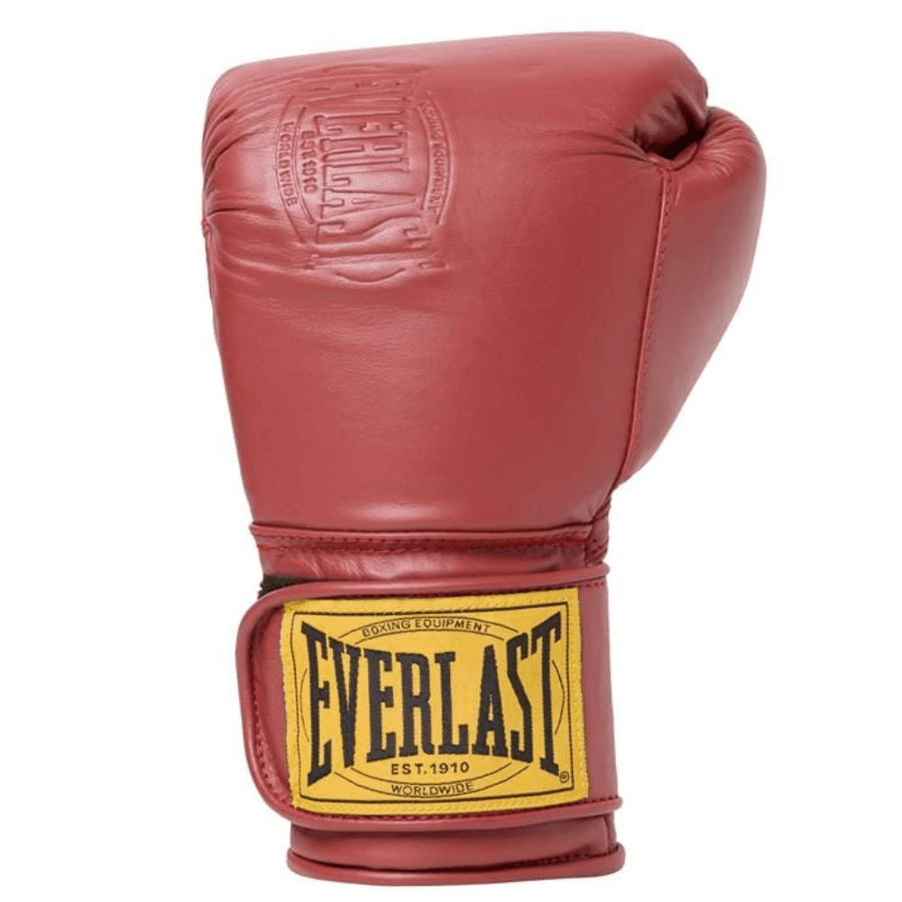Everlast 1910 Pro Boxing Gloves Red – MMA Fight Store