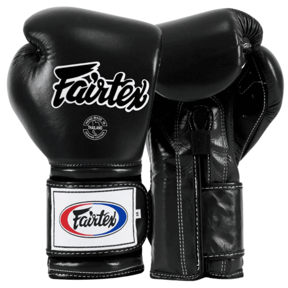 Fairtex Heavy Hitter's Boxing Gloves Black – MMA Fight Store