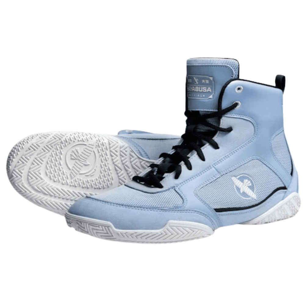 Hayabusa Pro Boxing Shoes Powder Blue – MMA Fight Store