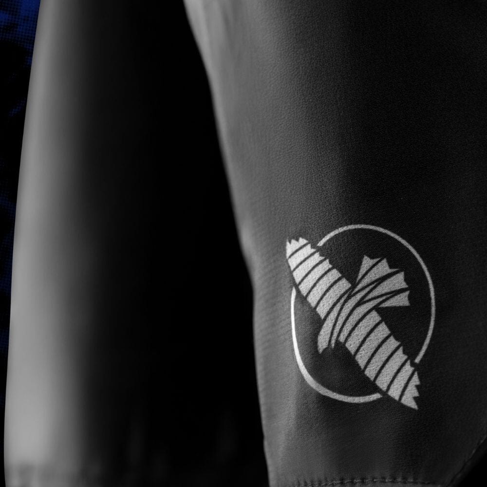 Hayabusa UFC BJJ Womens Grappling Shorts Black/Blue BJJ Shorts Hayabusa
