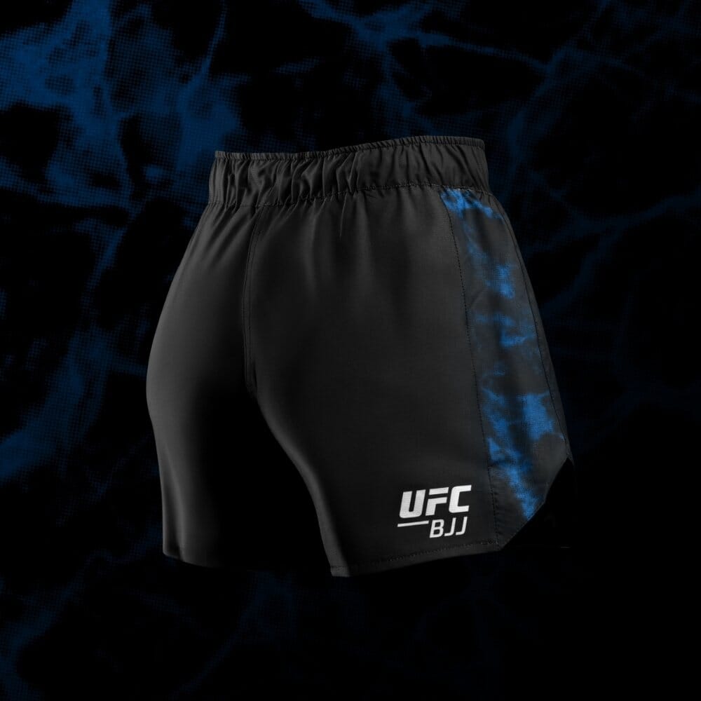 Hayabusa UFC BJJ Womens Grappling Shorts Black/Blue BJJ Shorts Hayabusa
