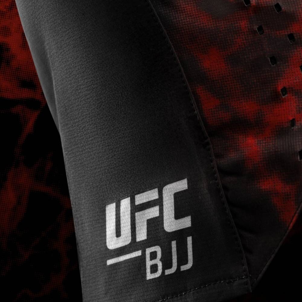 Hayabusa UFC BJJ Womens Grappling Shorts Black/Red BJJ Shorts Hayabusa