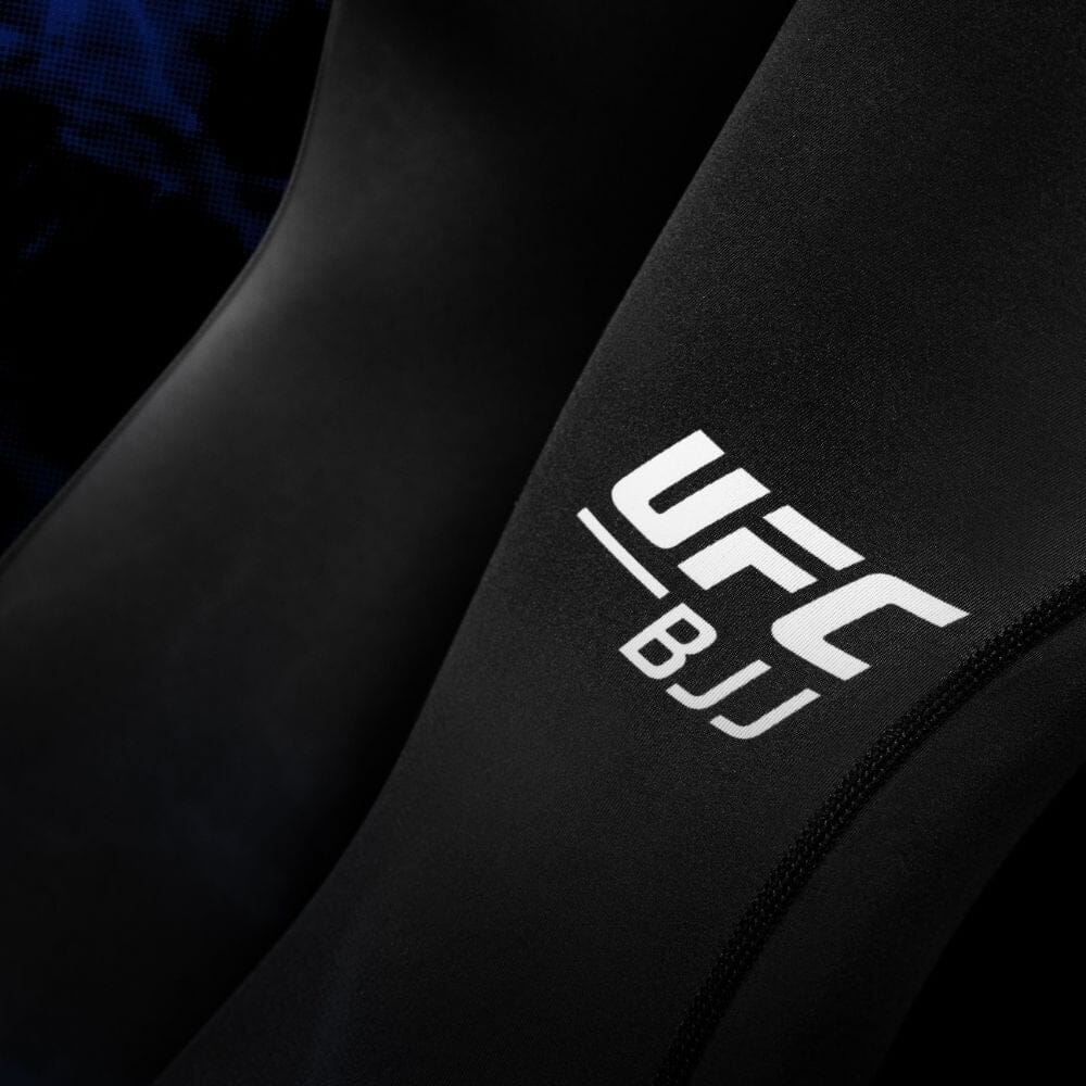 Hayabusa UFC BJJ Womens Leggings Black/Blue Spats Hayabusa