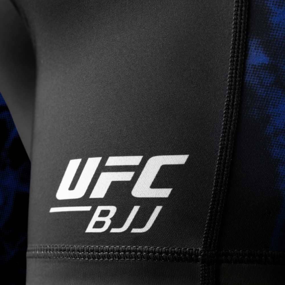 Hayabusa UFC BJJ Womens Vale Tudo Shorts Black/Blue Compression Shorts Hayabusa
