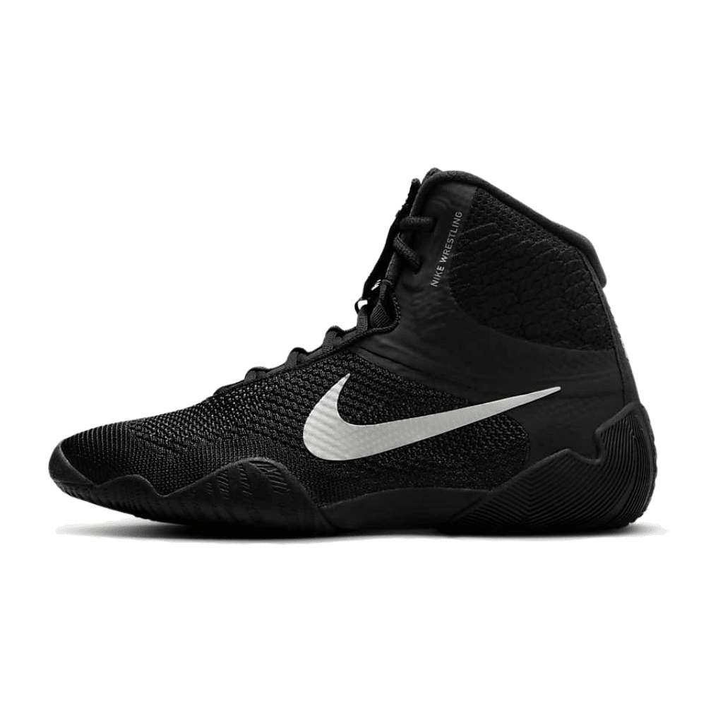 Nike Tawa Wrestling Boots Black/Silver – MMA Fight Store