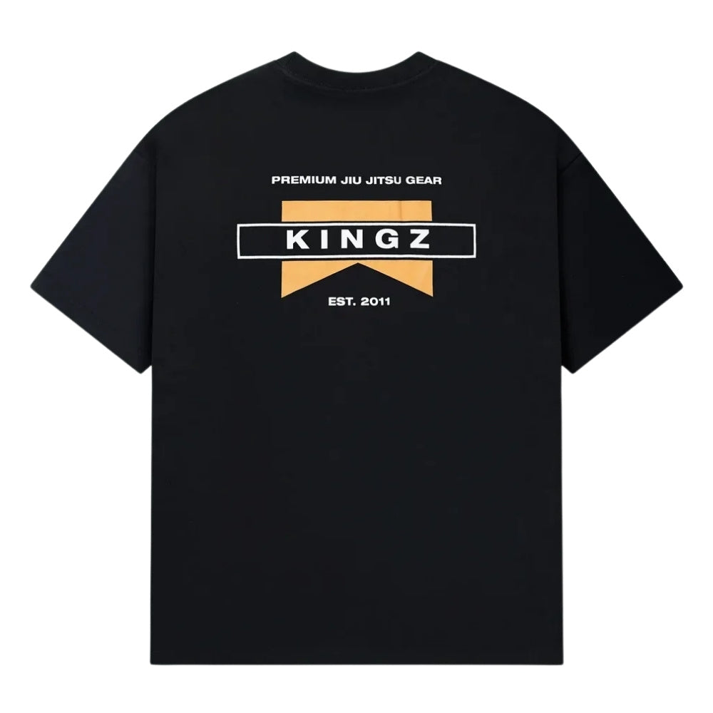 Kingz Flag Tee Black
