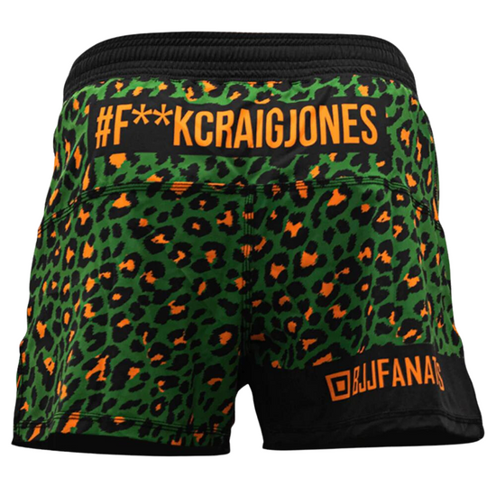 MA1 Craig Jones Tropic Leopard High Cut MMA Shorts