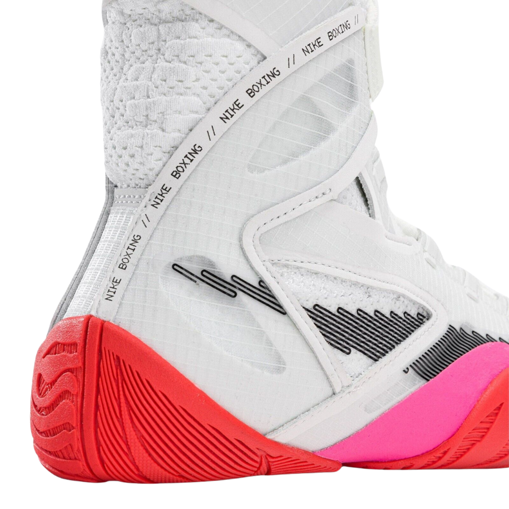 Nike HyperKO 2 SE Boxing Boots - White/Black/Bright Crimson