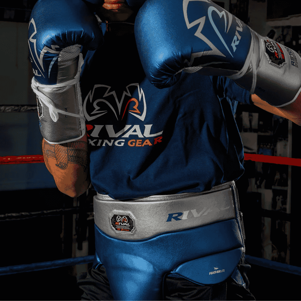 Rival RNFL100 Professional No Foul Protector Blue/Silver – MMA