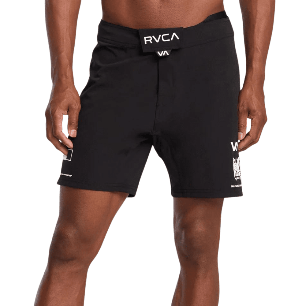 RVCA Fight Scrapper 17IN Shorts MMA Shorts RVCA Black All Brand 2 28