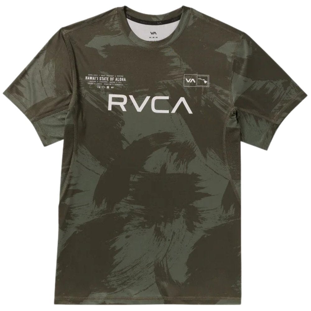 RVCA Hawaii Sport Vent T-Shirt Island Camo T-Shirts RVCA