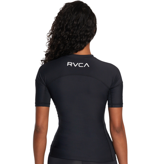 RVCA Women's Short Sleeve Compression Rashguard