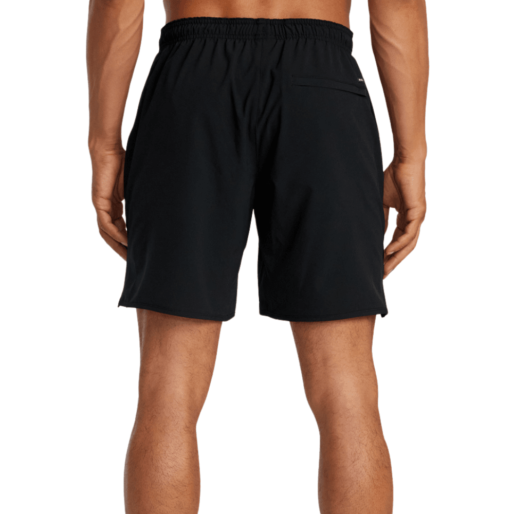 RVCA Yogger Stretch 17-Inch Short Black Multi β MMA Fight Store