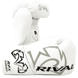 Rival RFX-Guerrero Pro Fight Gloves (HDE-F) White