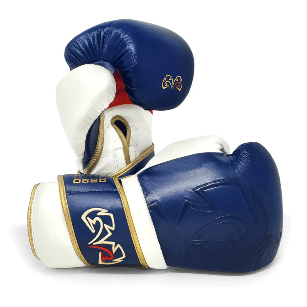 Rival RS80V Impulse Sparring Gloves Boxing Gloves Rival Navy 14oz