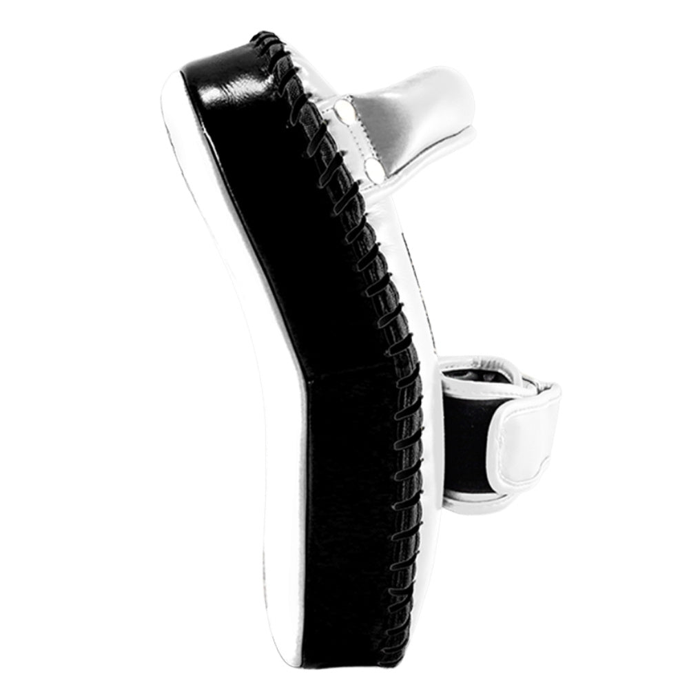 SKS Small Curved Muay Thai Pads White