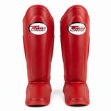 Twins SGL-10 Muay Thai Shin Guards Red