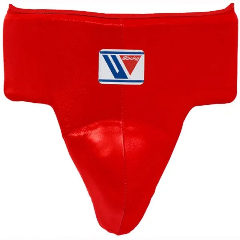 Winning CPH-100 High Cut Groin Protector Red Groin Guards Winning Red Medium