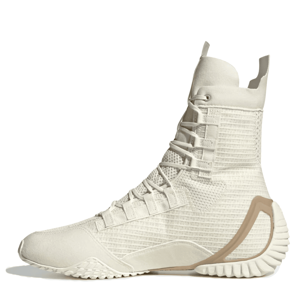 adidas Speedex Boxing Shoes White/Sandstone – MMA Fight Store
