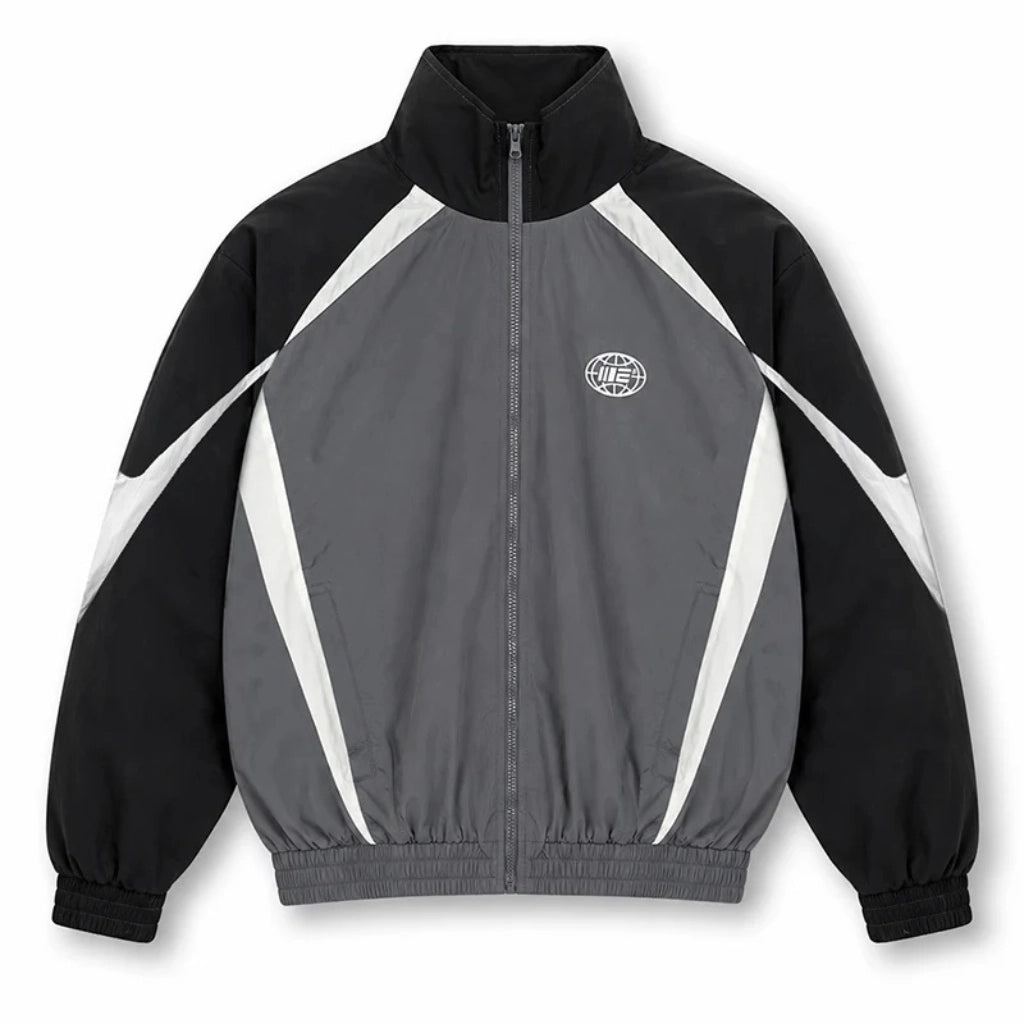 Engage Global Team Track Jacket Black/Grey - view 1