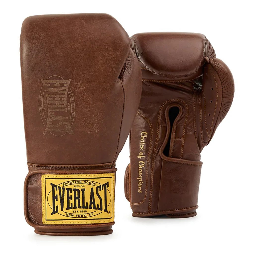 Everlast 1910 Advanced Pro Boxing Gloves Brown – MMA Fight Store