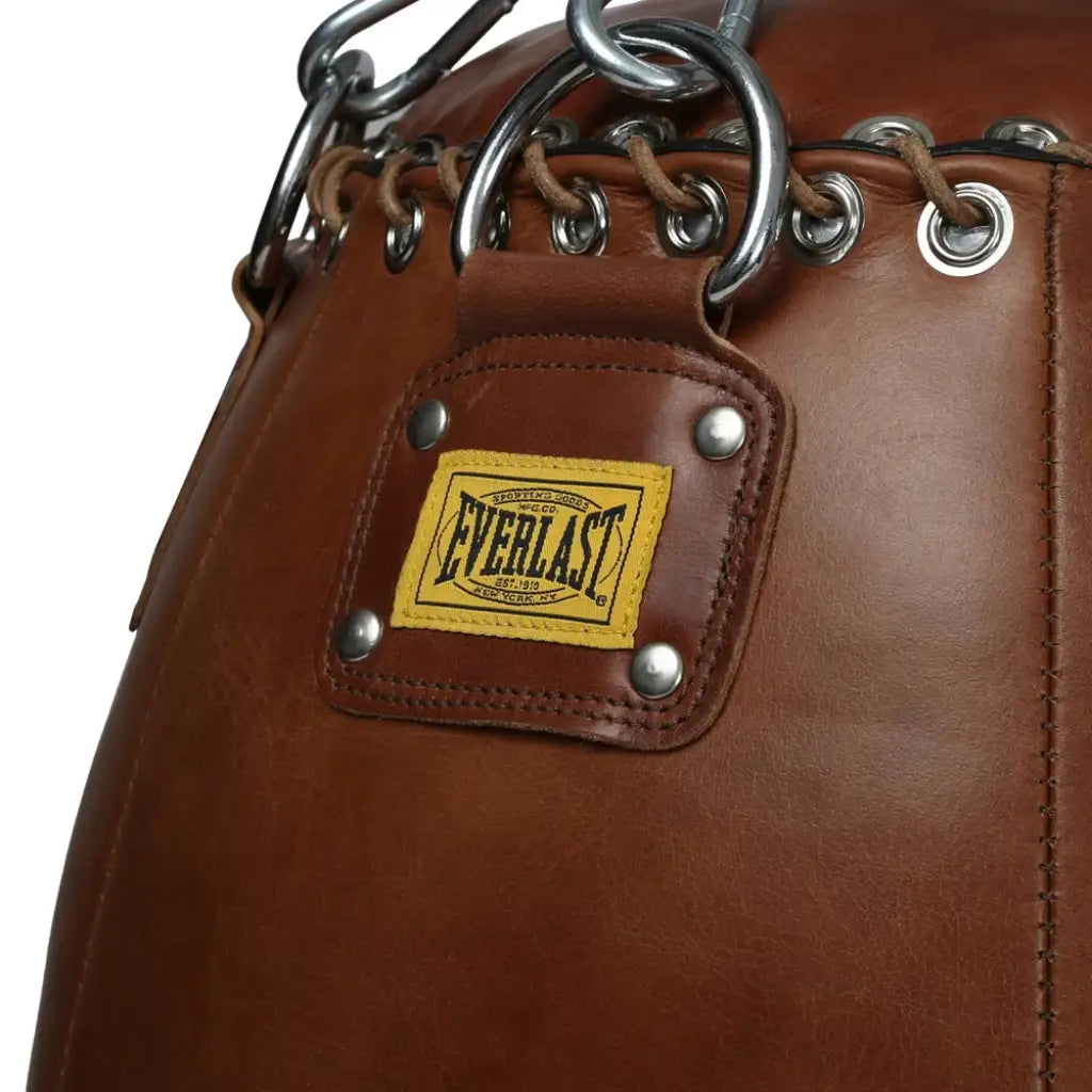 Everlast 1910 Pro Leather Wrecking Bag Vintage Brown — view 2
