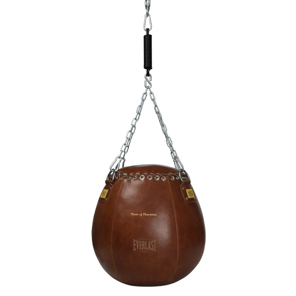 Everlast 1910 Pro Leather Wrecking Bag Vintage Brown