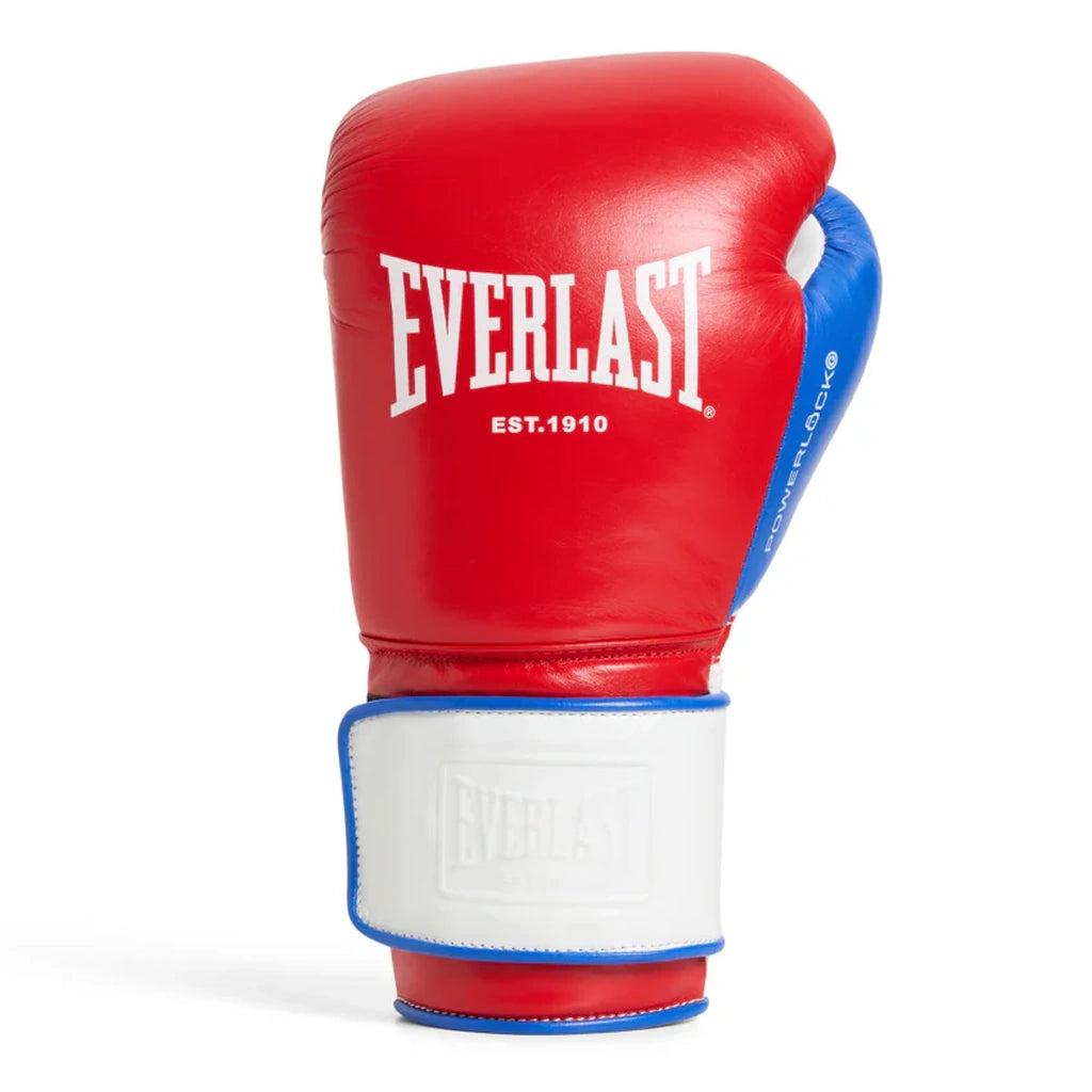 Everlast Powerlock Pro OG Boxing Gloves Red/White/Blue – MMA Fight
