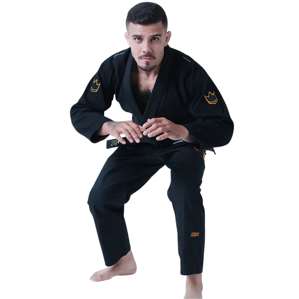 Kingz Mens Legends Never Die Jiu Jitsu Gi Black — view 13
