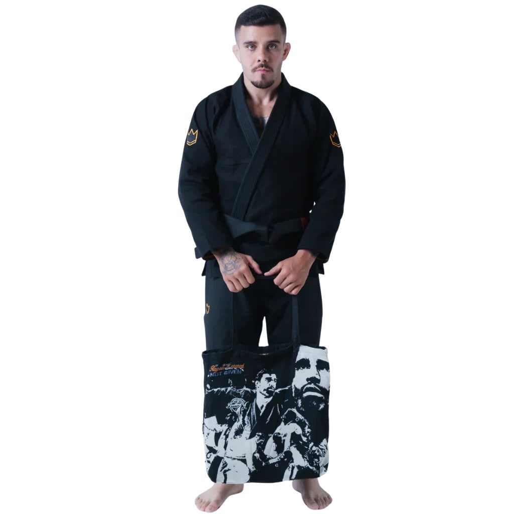 Kingz Mens Legends Never Die Jiu Jitsu Gi Black — view 12
