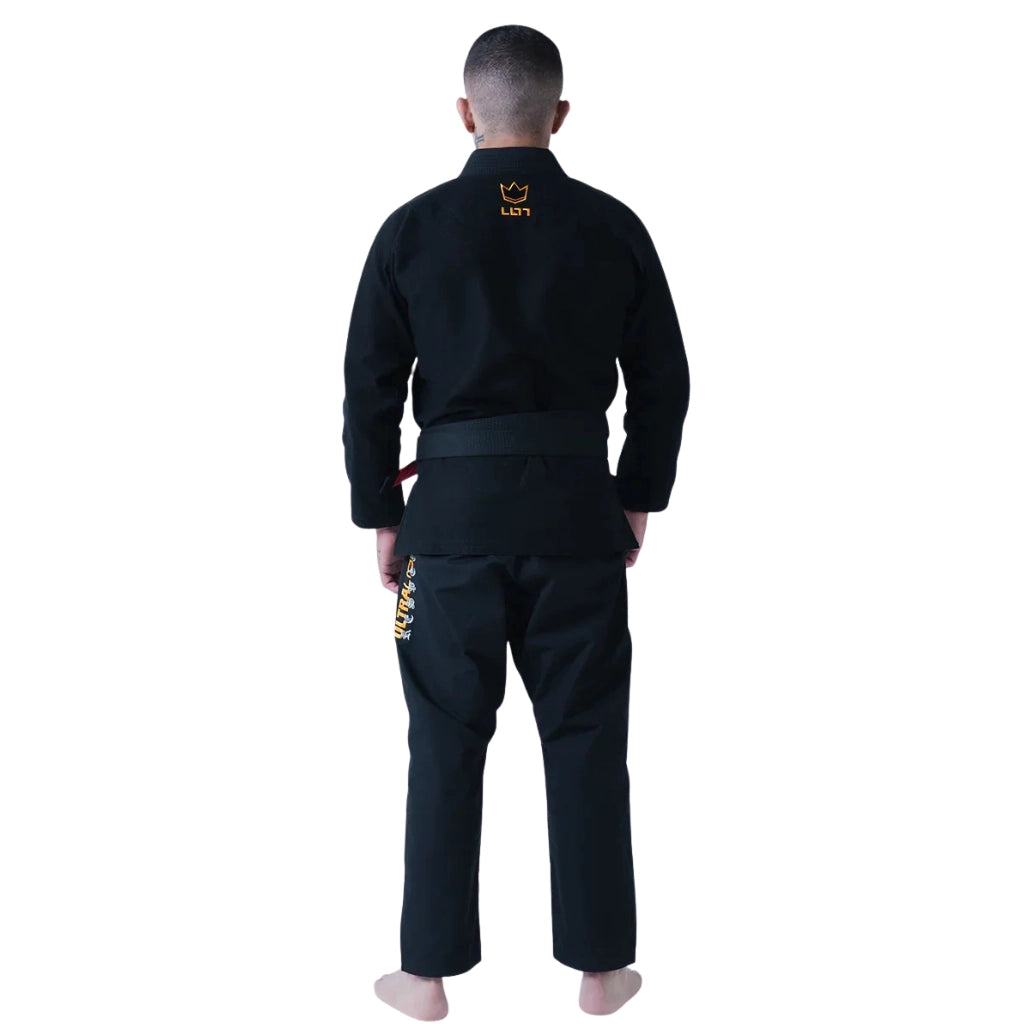 Kingz Mens Legends Never Die Jiu Jitsu Gi Black — Kingz