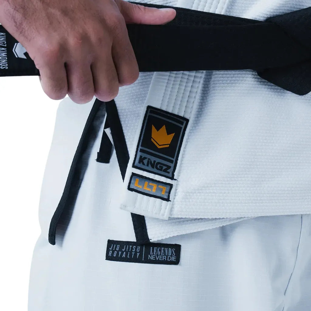 Kingz Mens Legends Never Die Gi White — view 11