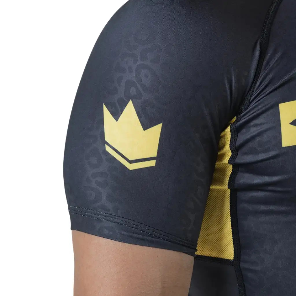 Kingz MI-K Roots Onca Pintada Rashguard Midnight Gray