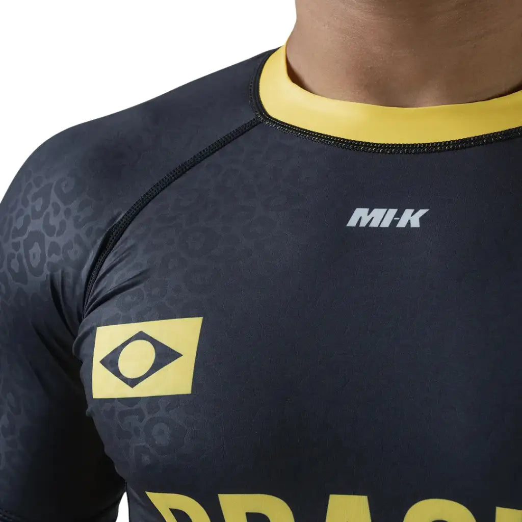 Kingz MI-K Roots Onca Pintada Rashguard Midnight Gray
