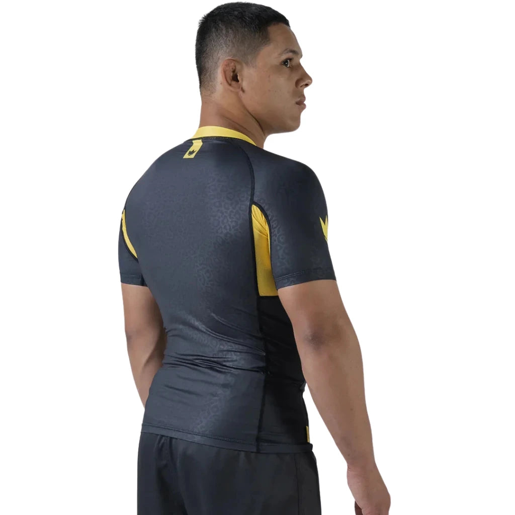 Kingz MI-K Roots Onca Pintada Rashguard Midnight Gray