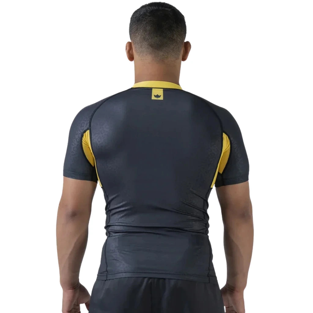 Kingz MI-K Roots Onca Pintada Rashguard Midnight Gray