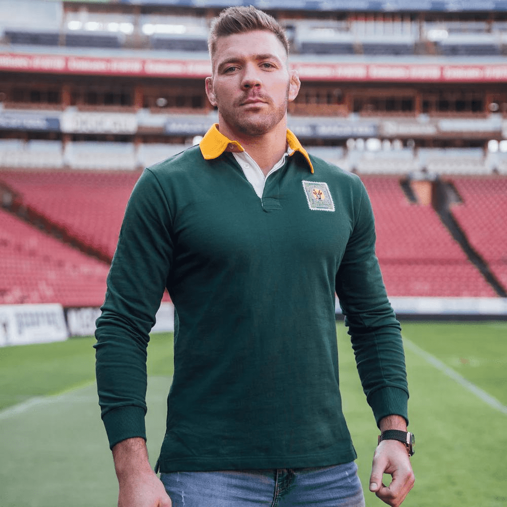 Old School South African Supporters Long Sleeve Jersey – MMA Fight